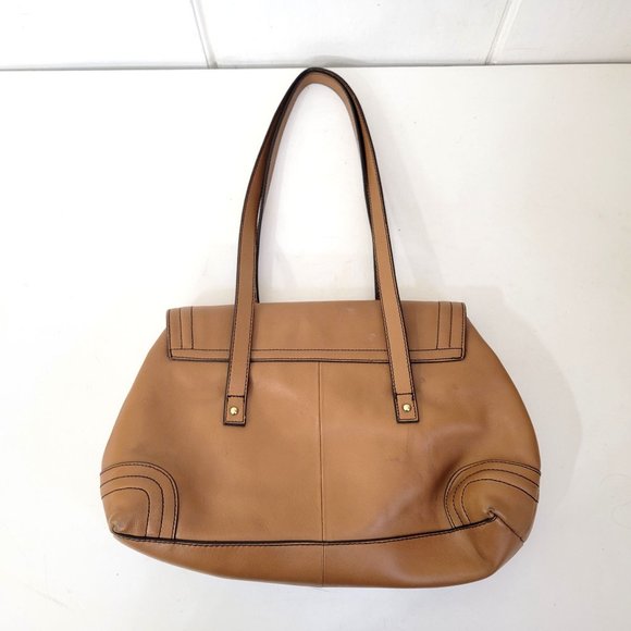 Etienne Aigner Tan Leather Vintage Purse - Picture 2 of 8